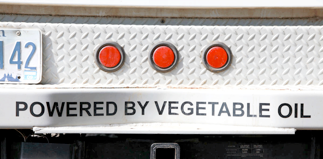 Powered by vegetable oil